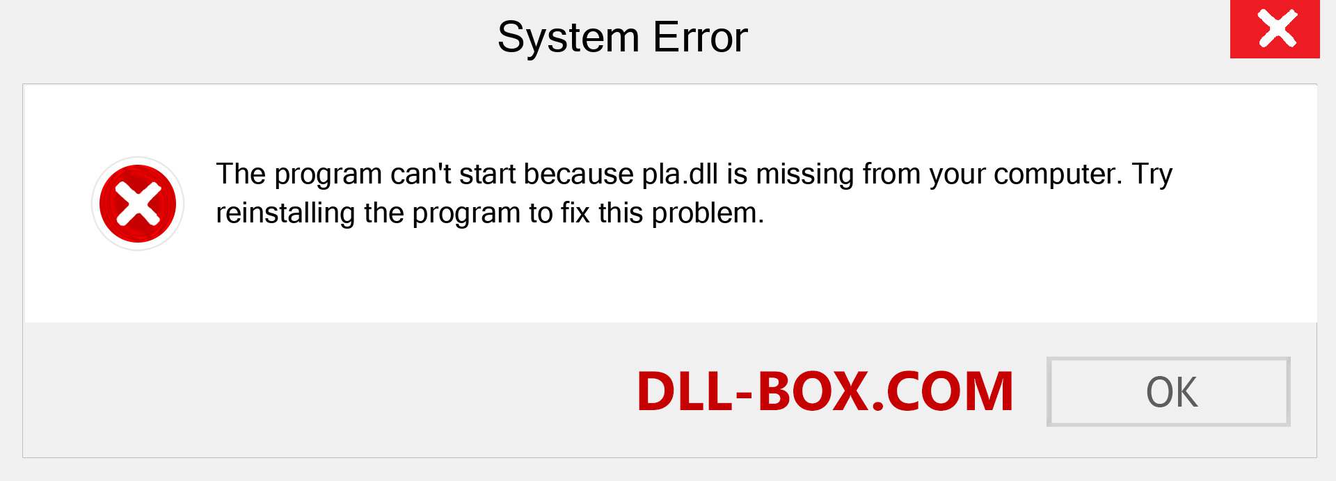  pla.dll file is missing?. Download for Windows 7, 8, 10 - Fix  pla dll Missing Error on Windows, photos, images